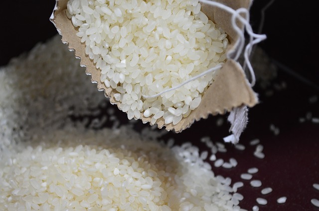 sáček pro úschovu sypké rýže